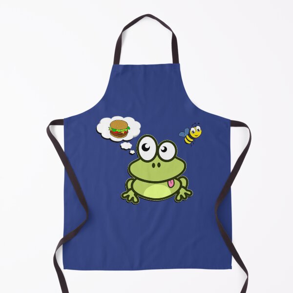 Item preview, Dreaming of An American Hamburger - Cute Funny Fairytale Frog designed and sold by Thingy72.