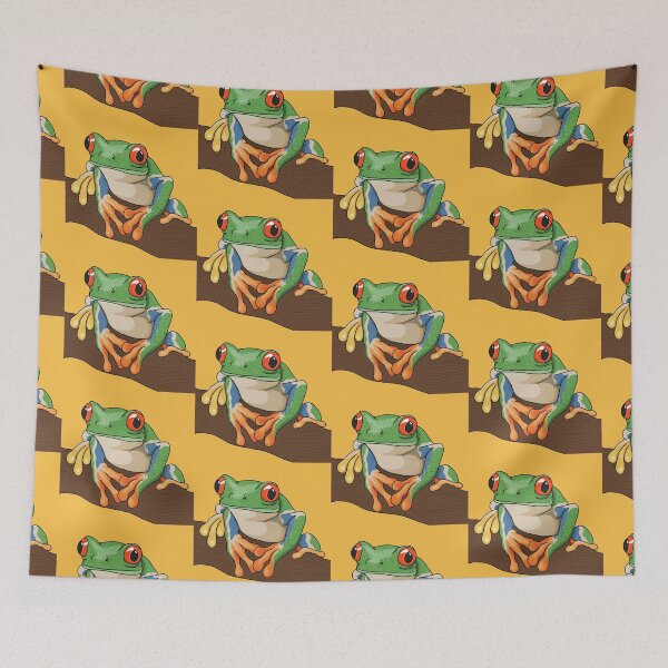 Item preview, Red-eyed tree frog (Agalychnis callidryas).  designed and sold by Pongidae.