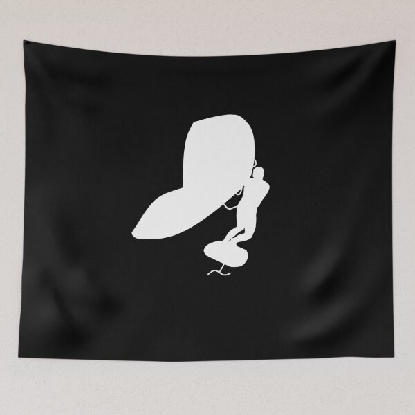 Item preview, Surfer with wingfoil designed and sold by der-berliner.