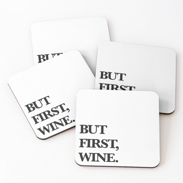 Item preview, But first wine designed and sold by FrankaB.