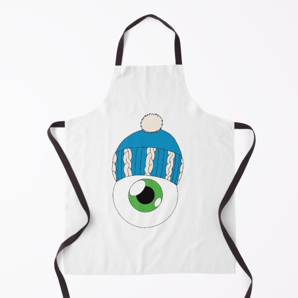 Item preview, Blue Winter Hat Eyeball- Green Iris designed and sold by creatorK8.