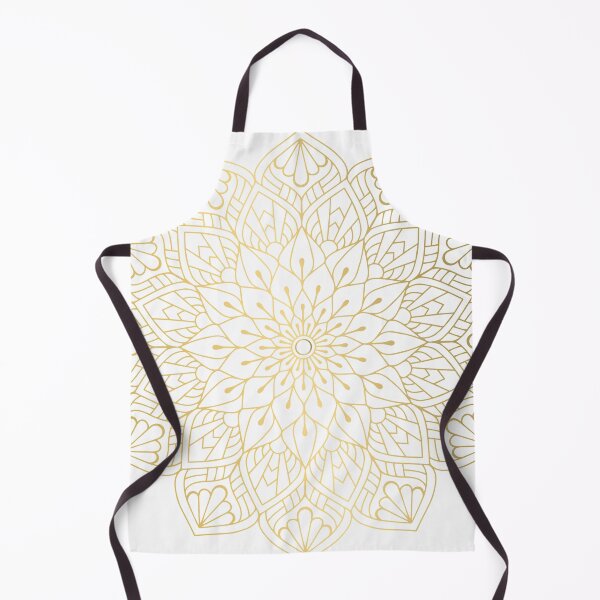 Item preview, Gold Mandala Pattern On Cherry Red designed and sold by Vic Torys ☆.