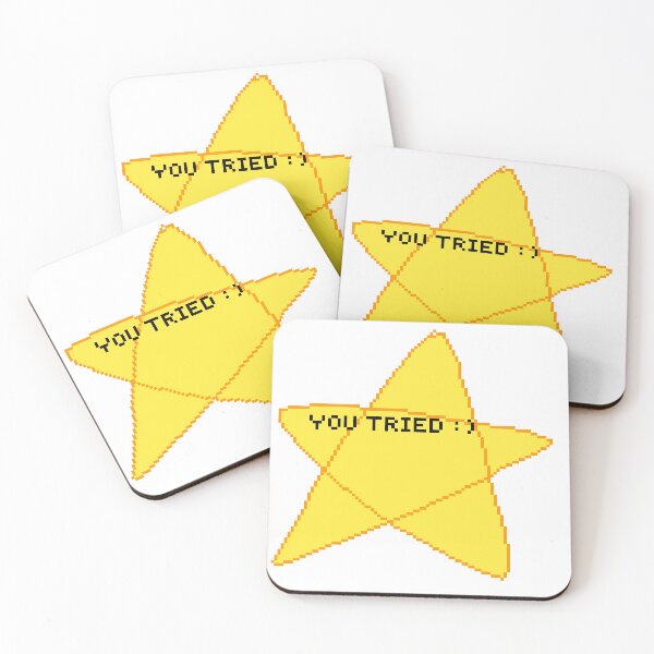 Item preview, You Tried :) Award Star designed and sold by aloetech.