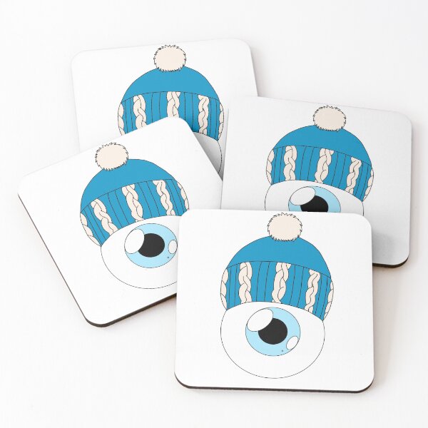 Item preview, Blue Winter Hat Eyeball- Blue Iris designed and sold by creatorK8.