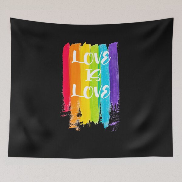Item preview,  Love is love flag painting designed and sold by Theteetokstore.