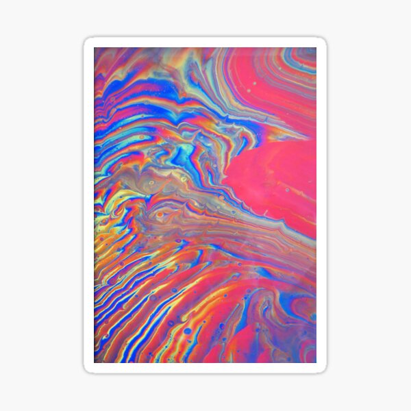Rainbow Swirl Sticker