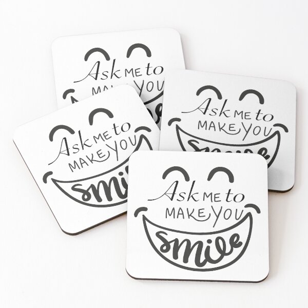 Item preview, Ask me to make you smile designed and sold by shinoshop.