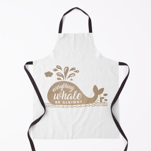 Item preview, Everything Whale Be Alright funny quote designed and sold by Happiness Creators.
