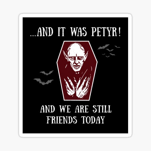 Aperçu de l'œuvre Ce que nous faisons dans l'ombre - Et c'était Petyr ! créée et vendue par silverhexagon.