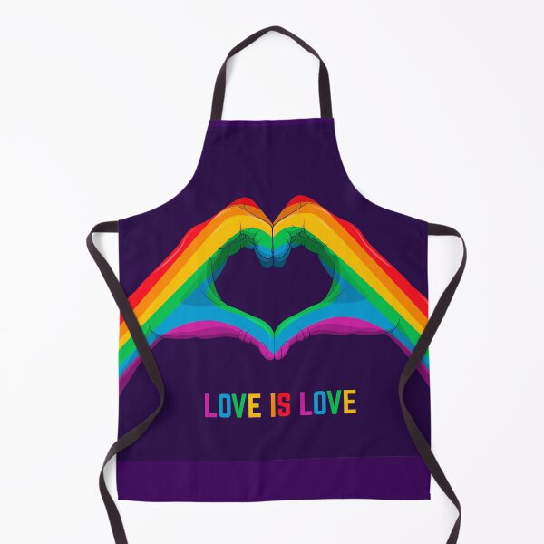 Item preview,  Love is love, heart with hands designed and sold by Theteetokstore.