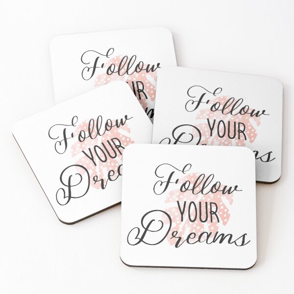 Item preview, Follow Your Dreams Quote designed and sold by Happiness Creators.
