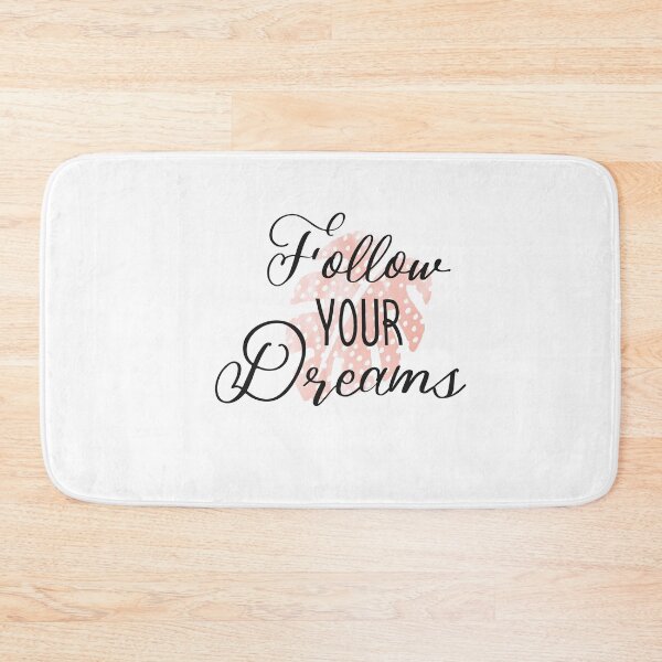 Item preview, Follow Your Dreams Quote designed and sold by Happiness Creators.