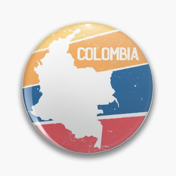 Item preview, COLOMBIA MAP GRUNGE T-SHIRT TEE GIFT PRESENT designed and sold by Timcito.