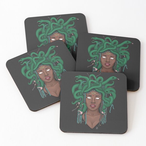 Item preview, MELANIN MEDUSA designed and sold by Art By Qveen.