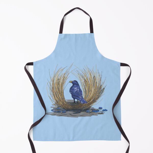 Item preview, Satin bowerbird (Ptilonorhynchus violaceus). designed and sold by Pongidae.