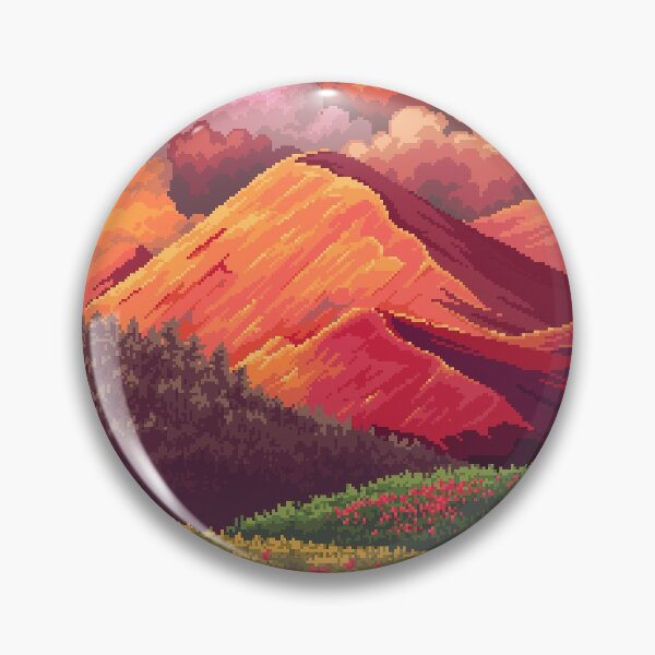 Item preview, Colorful mountain designed and sold by Erienstrf.