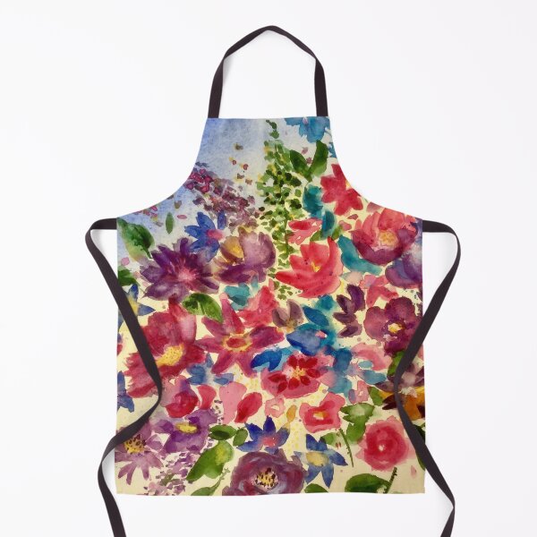 Item preview, “Floral Mania”. Vibrant Watercolours. designed and sold by Angela Haig-Harrison.
