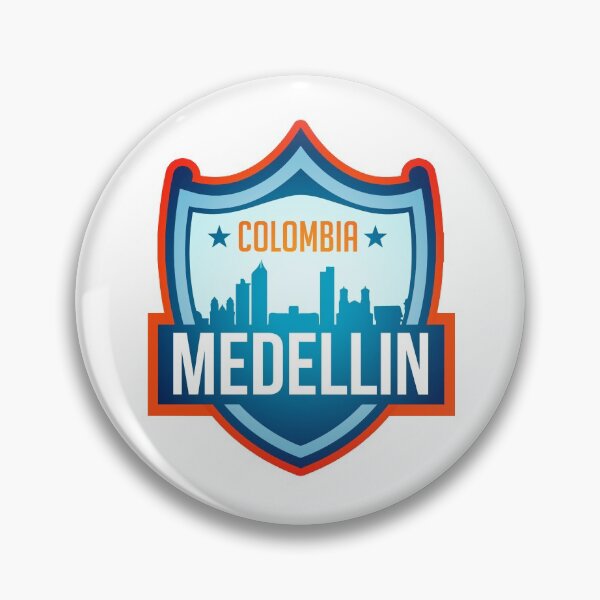 Artikelvorschau, Medellin Skyline Kolumbien T Shirt Geschenk entworfen und verkauft von Timcito.