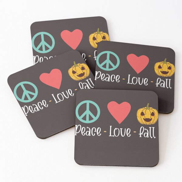 Item preview, Peace Love Fall - Gift idea designed and sold by Ay-mane.