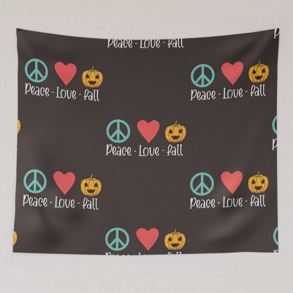 Item preview, Peace Love Fall - Gift idea designed and sold by Ay-mane.