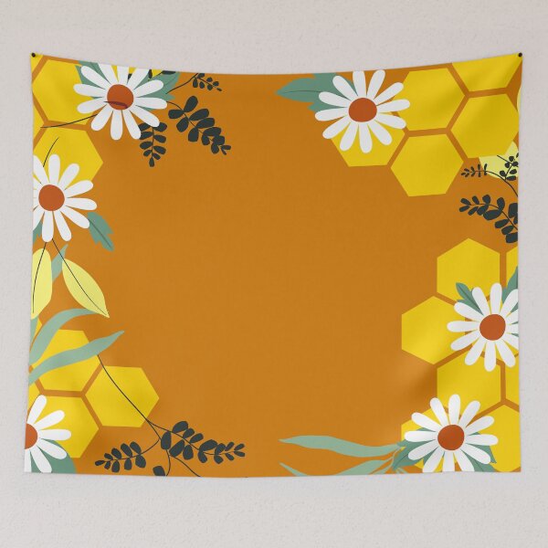 Item preview, Flowers Honeycomb designed and sold by Irina Polyanskaya.