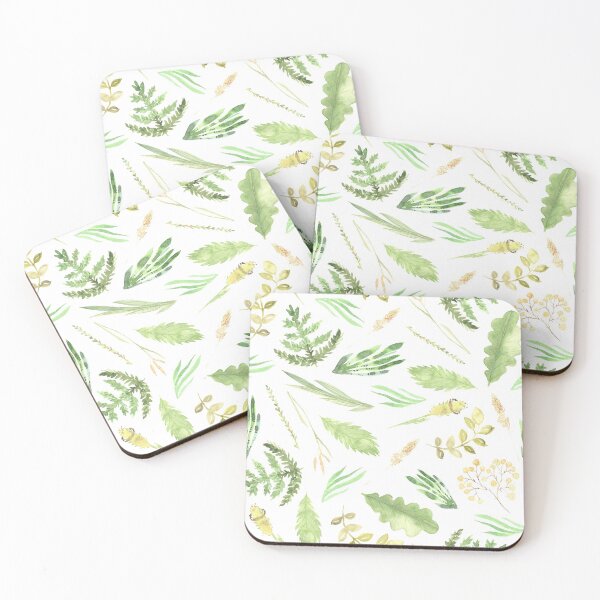Item preview, Wild Leaves Pattern designed and sold by adortopia.