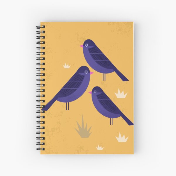 Item preview, Mid Century Modern 3 Birds Art Print Retro Minimalist Design designed and sold by midmodernart.