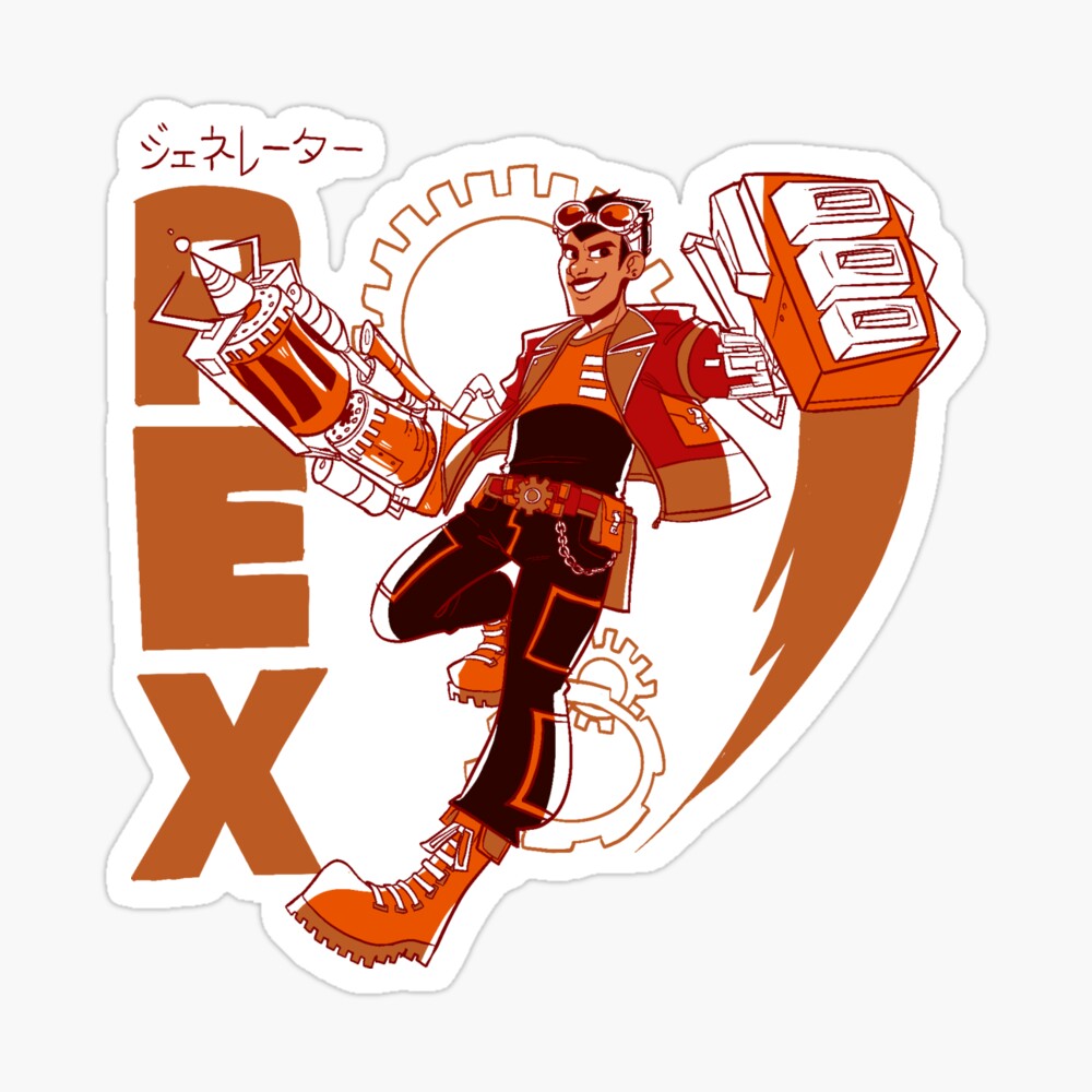 Rex - Generator Rex Sticker for Sale by HeartlessGem