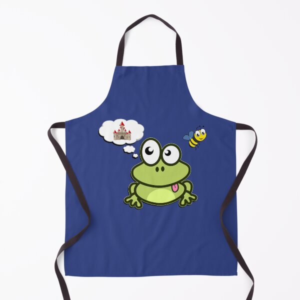 Item preview, Dreaming of Living in a Castle - Cute Funny Fairytale Frog designed and sold by Thingy72.