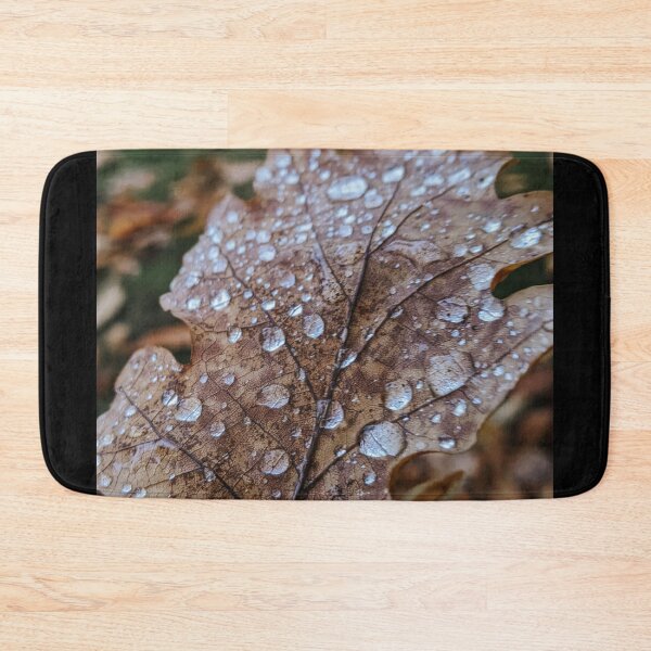 Item preview, Autumn Leaf with waterdrops designed and sold by MameDesign.