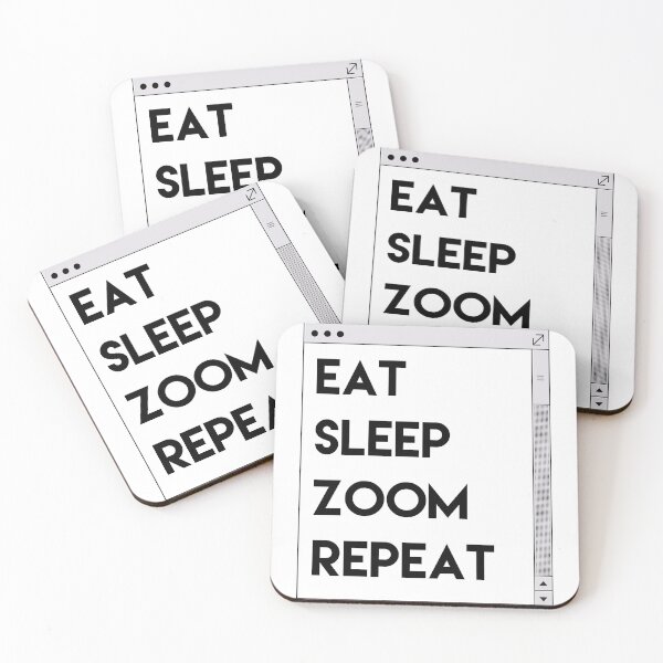 Item preview, Eat Sleep Zoom Repeat designed and sold by gobbieshoppe.