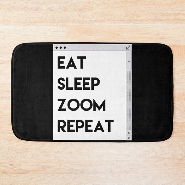 Item preview, Eat Sleep Zoom Repeat designed and sold by gobbieshoppe.