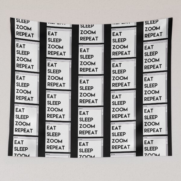 Item preview, Eat Sleep Zoom Repeat designed and sold by gobbieshoppe.
