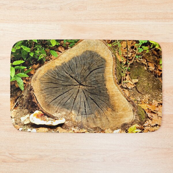 Item preview, Old Pine Tree Stub  Wood Mushroom designed and sold by worldways.