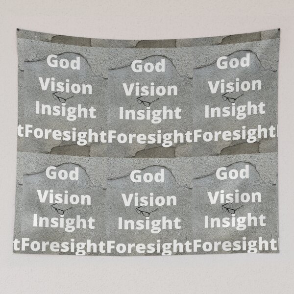 Item preview, GOD; VISION; INSIGHT; FORESIGHT designed and sold by 3LoveliesStore.