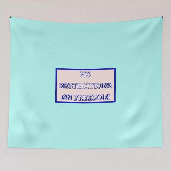Item preview, No restrictions on freedom 001 designed and sold by ITALY-Roselli-.