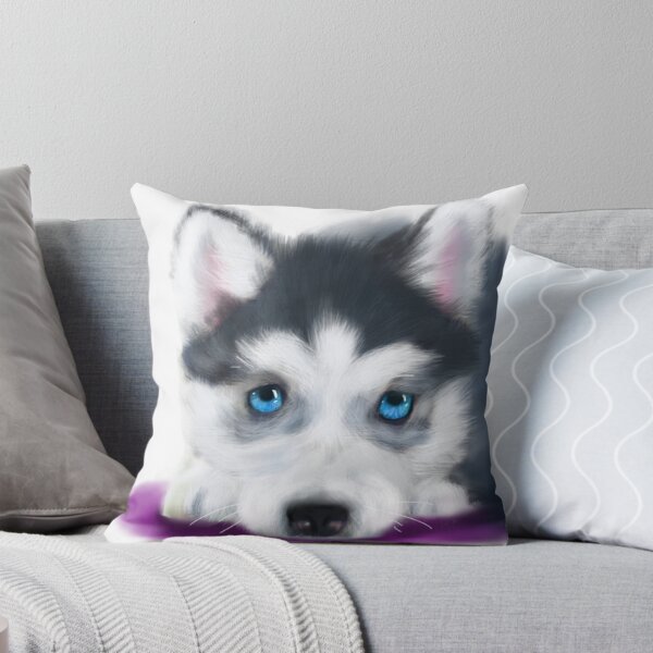Item preview, HUSKY - husky puppy - beautiful eyes designed and sold by maggieDAS.