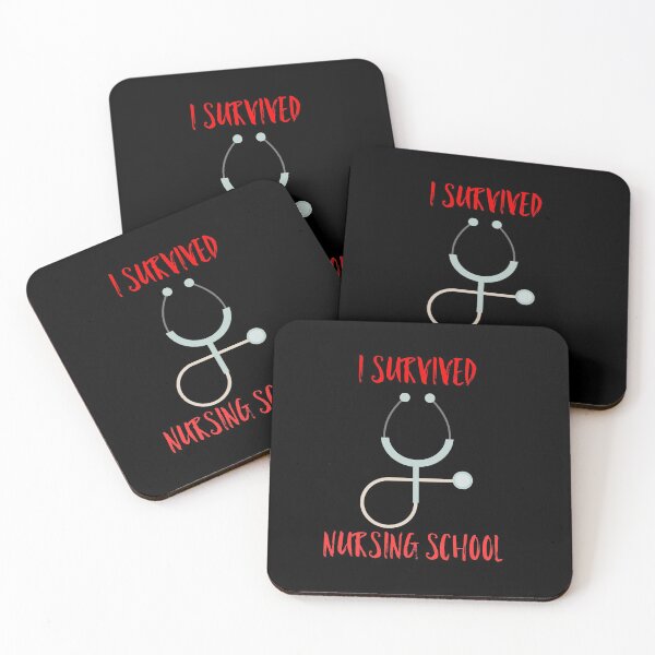 Item preview, I survived nursing school  designed and sold by ThePrintCrafty.