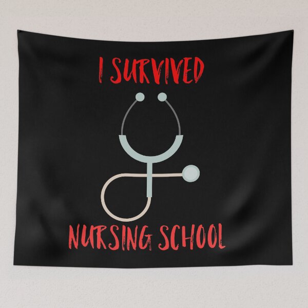 Item preview, I survived nursing school  designed and sold by ThePrintCrafty.