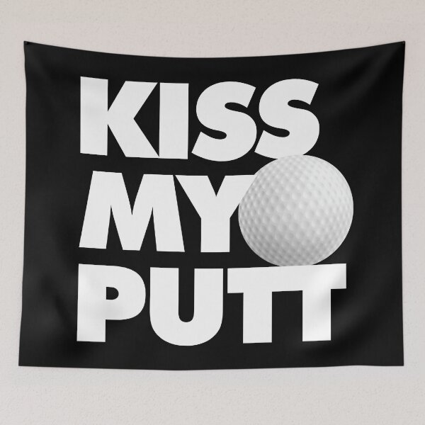 Item preview, Kiss my putt Funny Golf designed and sold by elhefe.