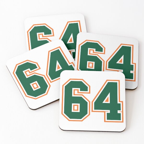 Item preview, Jersey 64 Number. Number sixty-four Straight From Miami designed and sold by Urosek.