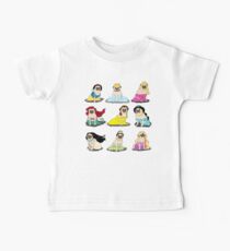 Pug Princesses Version 2 Baby Tee