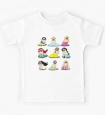 Pug Princesses Version 2 Kids Tee