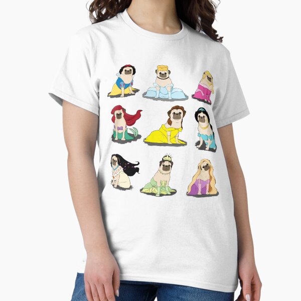 Item preview, Pug Princesses Version 2 designed and sold by jennisney.