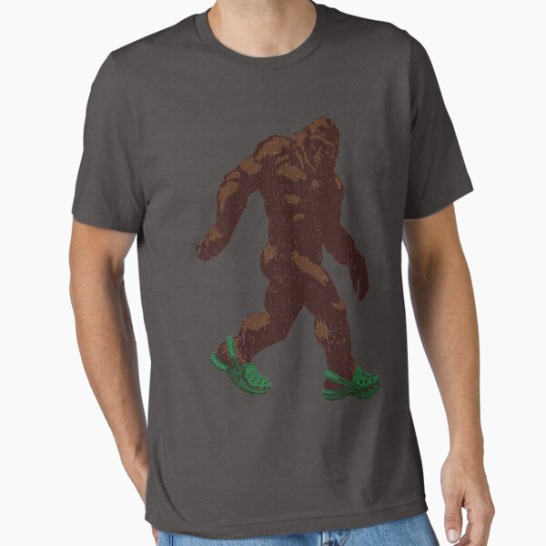 Item preview, Bigfoot Wearing Green Crocs designed and sold by ctkrstudio.