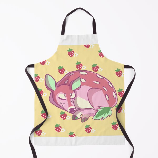 Item preview, Strawberry Fawn (with background) designed and sold by peachfawn.