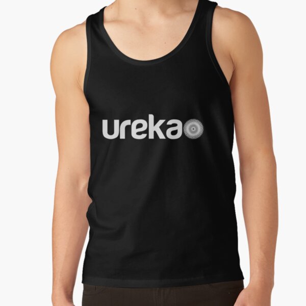 ureka: earth heart community - logo (white) Tank Top