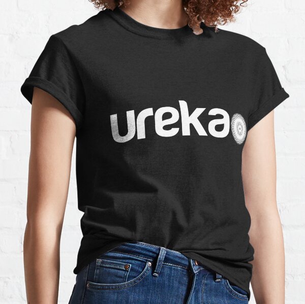 ureka: earth heart community - logo (white) Classic T-Shirt