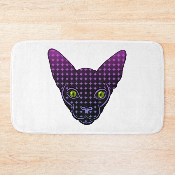 Item preview, Trippy Black and Purple Cat designed and sold by ProximaBrian.