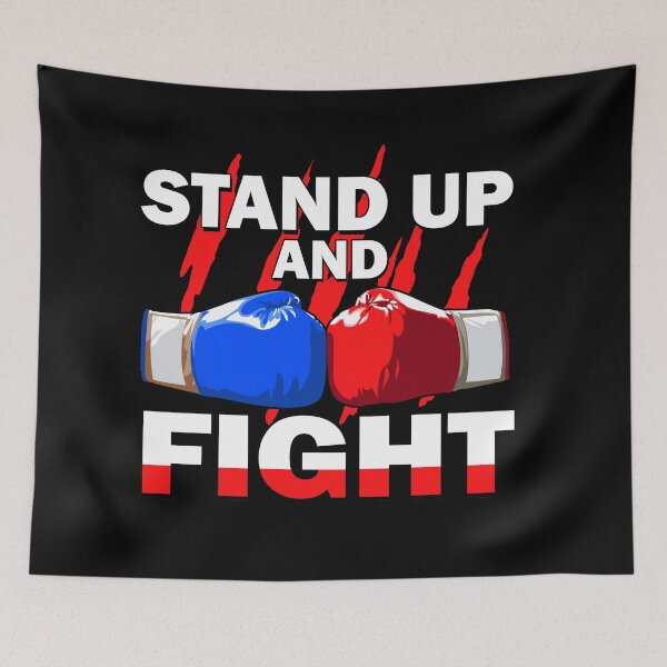 Item preview, Stand up and fight! T-shirt, Sticker! designed and sold by Cristian Stefan.